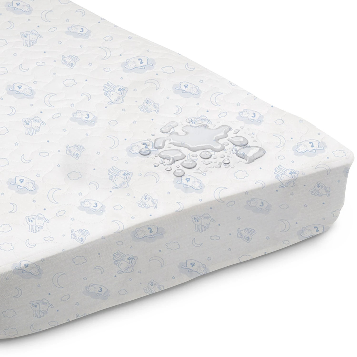 Deluxe Crib Mattress Pad - 2 Pack 4 Deluxe Crib Mattress Pad - 2 Pack - Image 4