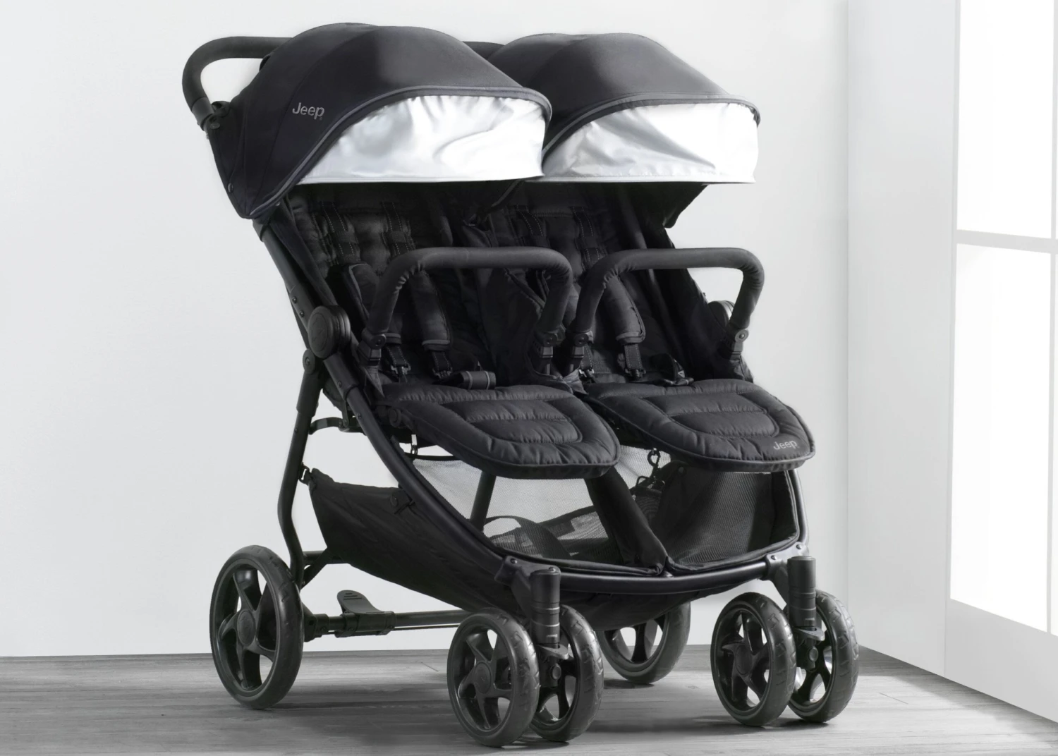 Jeep® Destination Side X Side Double Ultralight Stroller 1 Jeep® Destination Side X Side Double Ultralight Stroller