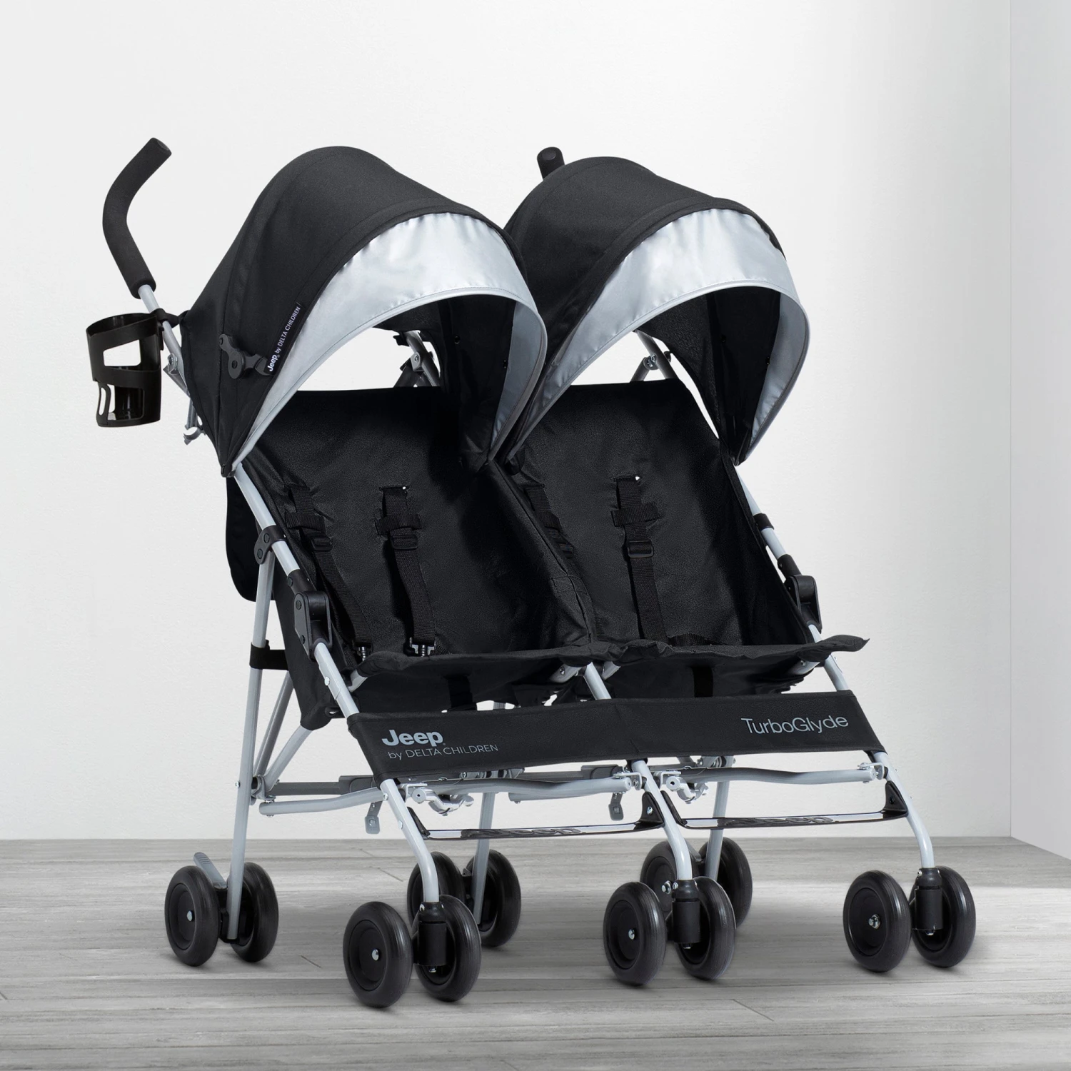 Jeep TurboGlyde Side By Side Double Stroller 6 Jeep TurboGlyde Side By Side Double Stroller - Image 6