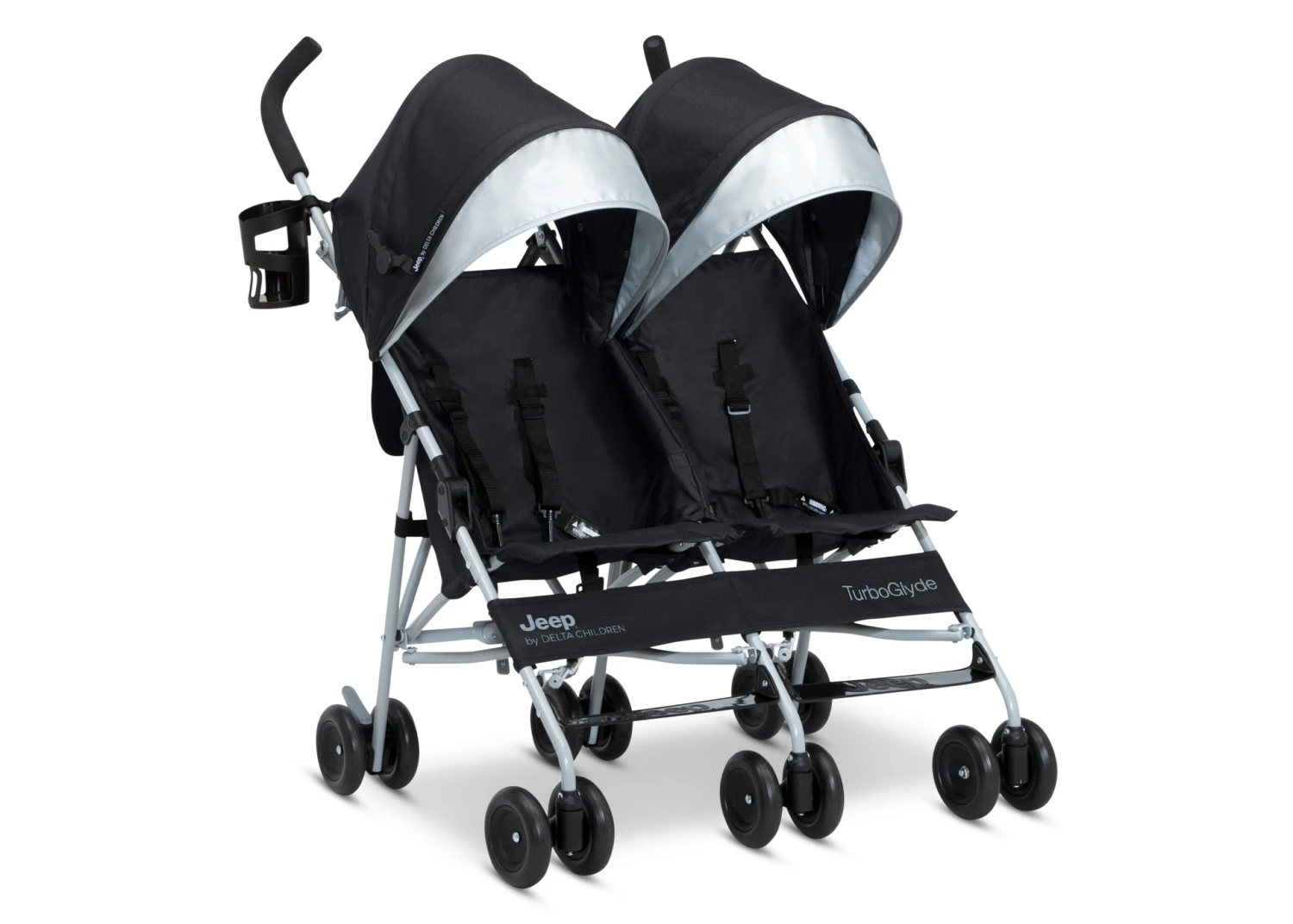 Jeep TurboGlyde Side By Side Double Stroller 2 Jeep TurboGlyde Side By Side Double Stroller - Image 2