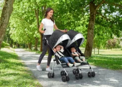 Jeep TurboGlyde Side By Side Double Stroller