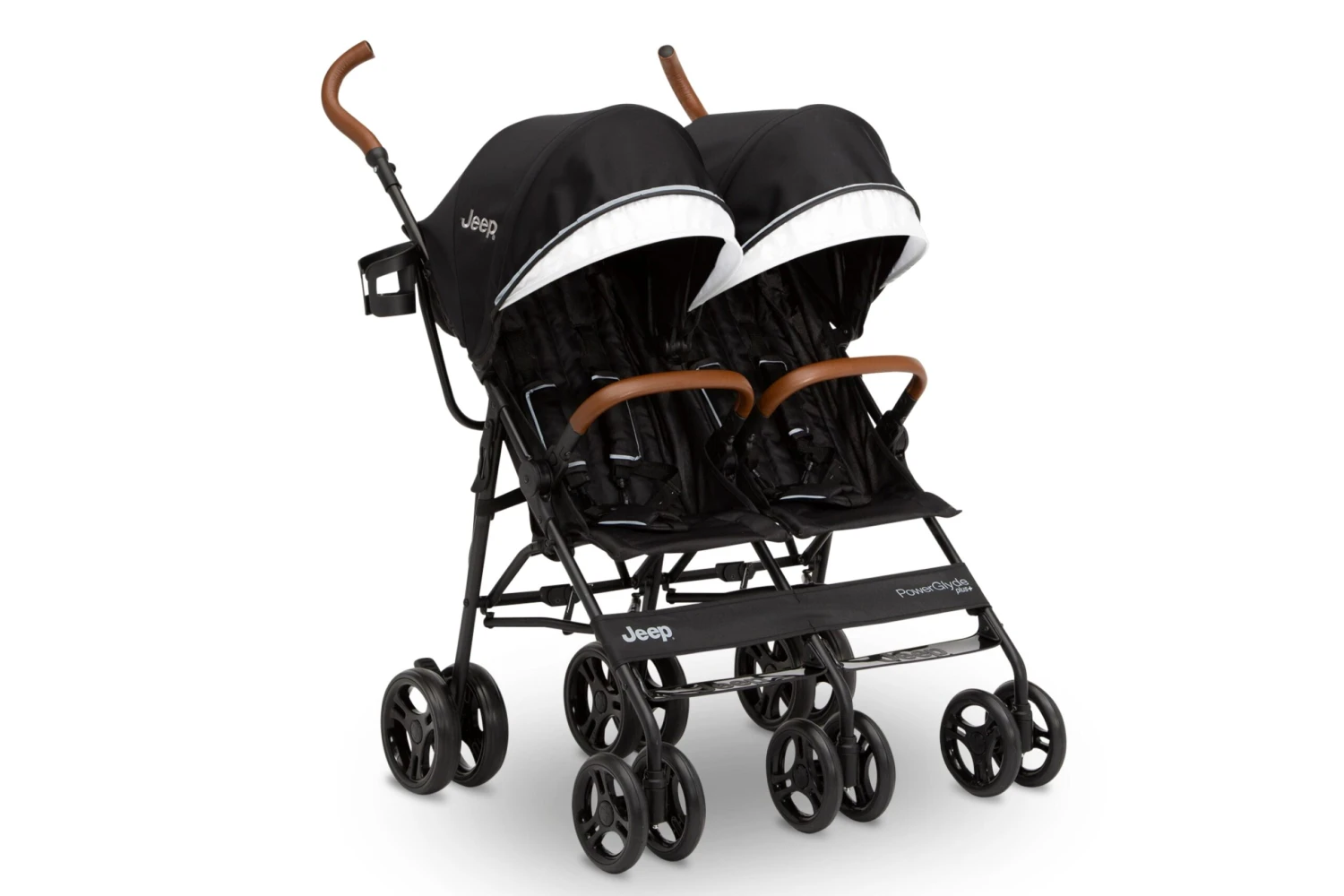 Jeep PowerGlyde Plus Side X Side Double Stroller 2 Jeep PowerGlyde Plus Side X Side Double Stroller - Image 2