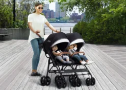 Jeep PowerGlyde Plus Side X Side Double Stroller
