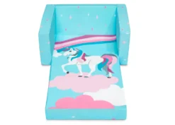 Delta Children Unicorn Cozee Flip Out Chair - 2-in-1 Convertible Chair To Lounger For Kids 17 Delta Children Unicorn Cozee Flip Out Chair - 2-in-1 Convertible Chair To Lounger For Kids -Delta Children Sales Store 208220 5060 Cozee Chair Blue Unicorn Silo 12 scaled