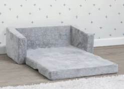 Serta Perfect Sleeper Extra Wide Convertible Sofa To Lounger - Comfy 2-in-1 Flip Open Couch/Sleeper For Kids 21 Serta Perfect Sleeper Extra Wide Convertible Sofa To Lounger - Comfy 2-in-1 Flip Open Couch/Sleeper For Kids -Delta Children Sales Store 208220W 5057 Sofa Gray Lifestyle 13 scaled