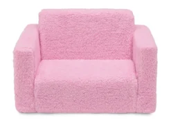 Delta Children Cozee Flip-Out Sherpa 2-in-1 Convertible Chair To Lounger For Kids 25 Delta Children Cozee Flip-Out Sherpa 2-in-1 Convertible Chair To Lounger For Kids -Delta Children Sales Store 208223 5032 Cozee Flip Out Sherpa Chair pink silo 01 scaled
