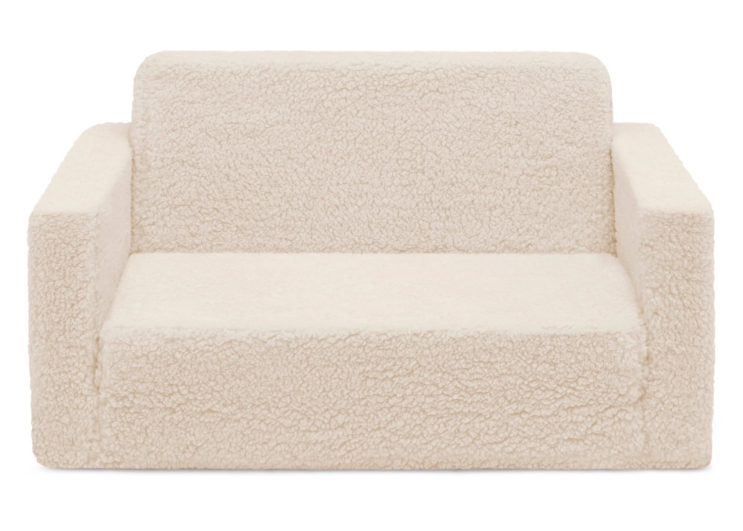 Delta Children Cozee Flip-Out Sherpa 2-in-1 Convertible Sofa To Lounger For Kids 11 Delta Children Cozee Flip-Out Sherpa 2-in-1 Convertible Sofa To Lounger For Kids - Image 11