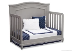 Belmont 4-in-1 Convertible Crib 11 Belmont 4-in-1 Convertible Crib -Delta Children Sales Store 325790 026 belmont crib daybed angle hi res fcb7c6b8 5518 4fbb a552 7e89ce5440d3
