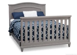Belmont 4-in-1 Convertible Crib 12 Belmont 4-in-1 Convertible Crib -Delta Children Sales Store 325790 026 belmont crib fullbed angle hi res 6300ea3c 5903 4b2a 928d a7d124b4272d