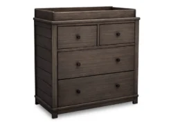 Monterey 4 Drawer Dresser With Changing Top 22 Monterey 4 Drawer Dresser With Changing Top -Delta Children Sales Store 330040 084 monterey 4 drw dresser angle changing top scaled