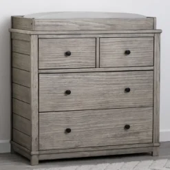 Monterey 4 Drawer Dresser With Changing Top 24 Monterey 4 Drawer Dresser With Changing Top -Delta Children Sales Store 330040 119 Monterey 4 Drawer Dresser with topper hangtag square scaled