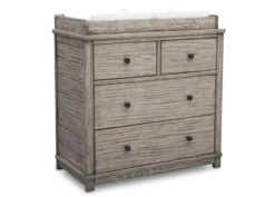 Monterey 4 Drawer Dresser With Changing Top 32 Monterey 4 Drawer Dresser With Changing Top -Delta Children Sales Store 330040 119 monterey 4 drw dresser rustic white angle changing top pad 1d086fc8 4475 44e8 badf d99780815cef
