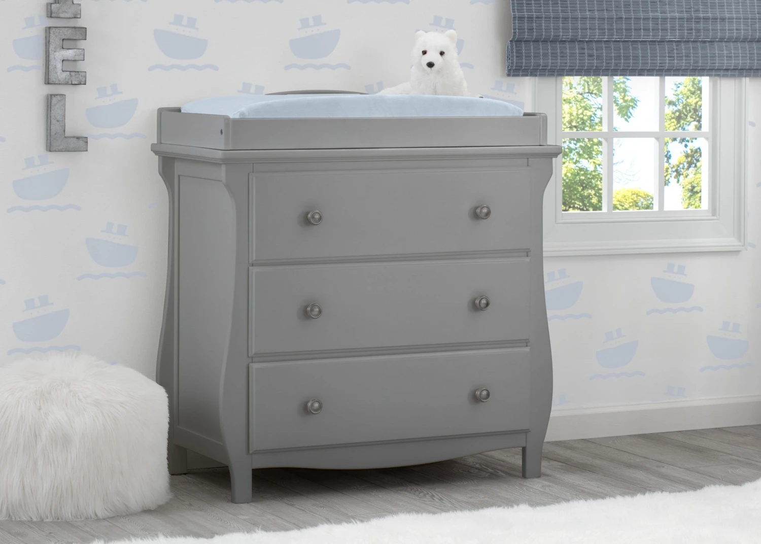Delta Children Lancaster 3 Drawer Dresser With Changing Top 2 Delta Children Lancaster 3 Drawer Dresser With Changing Top - Image 2