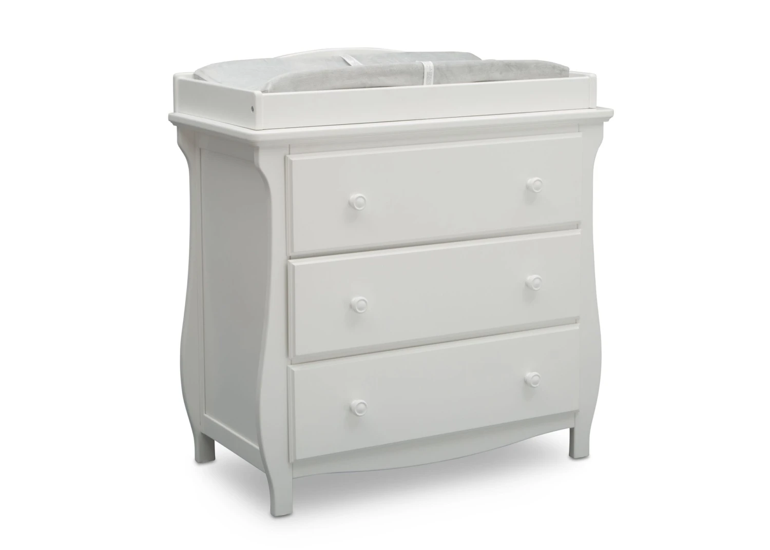 Delta Children Lancaster 3 Drawer Dresser With Changing Top 9 Delta Children Lancaster 3 Drawer Dresser With Changing Top - Image 9