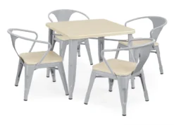 Delta Children Bistro Table And 4 Chair Set 36 Delta Children Bistro Table And 4 Chair Set -Delta Children Sales Store 560302 1439 Bistro Table Grey wNatural Silo 17 scaled