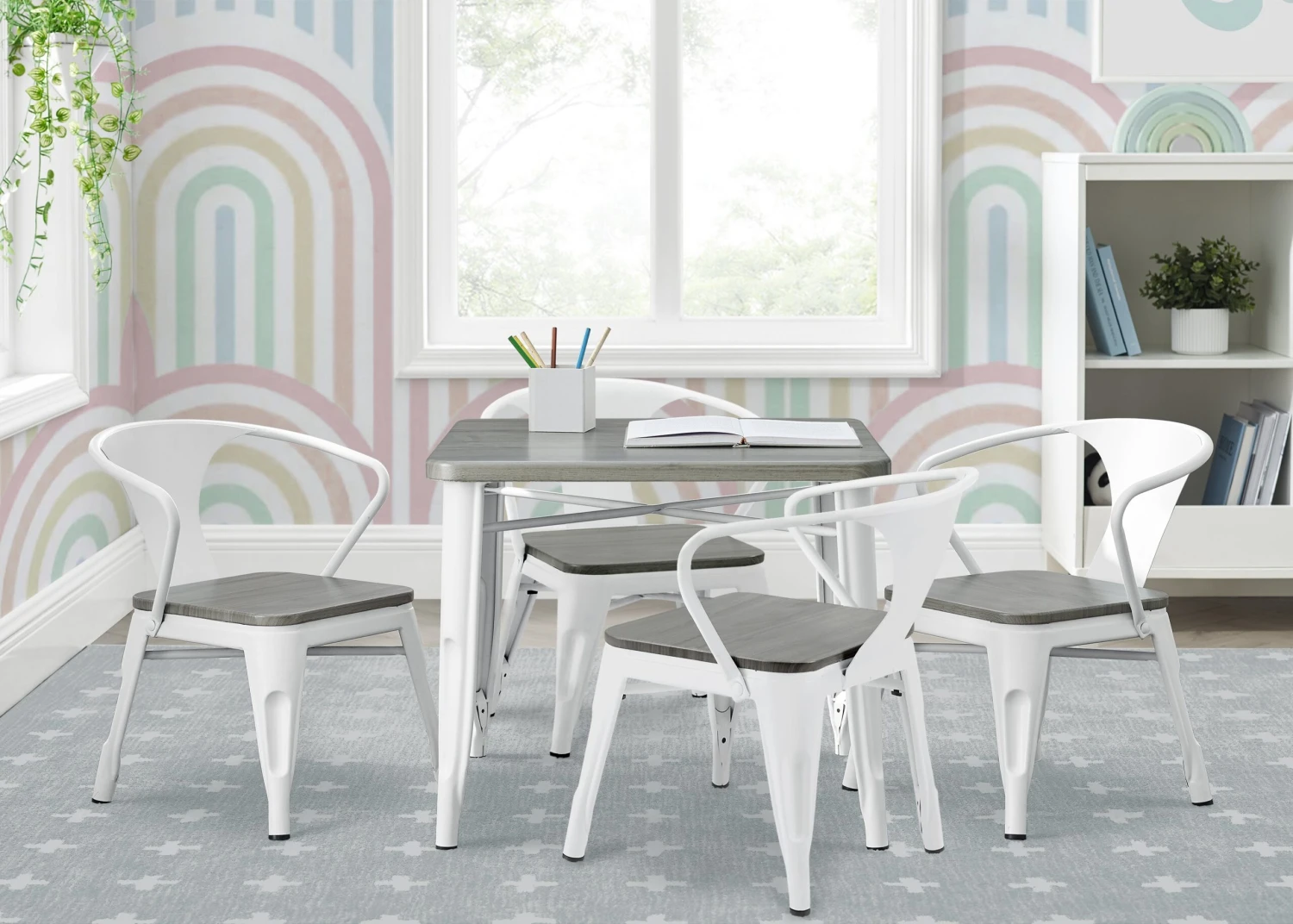 Delta Children Bistro Table And 4 Chair Set 1 Delta Children Bistro Table And 4 Chair Set