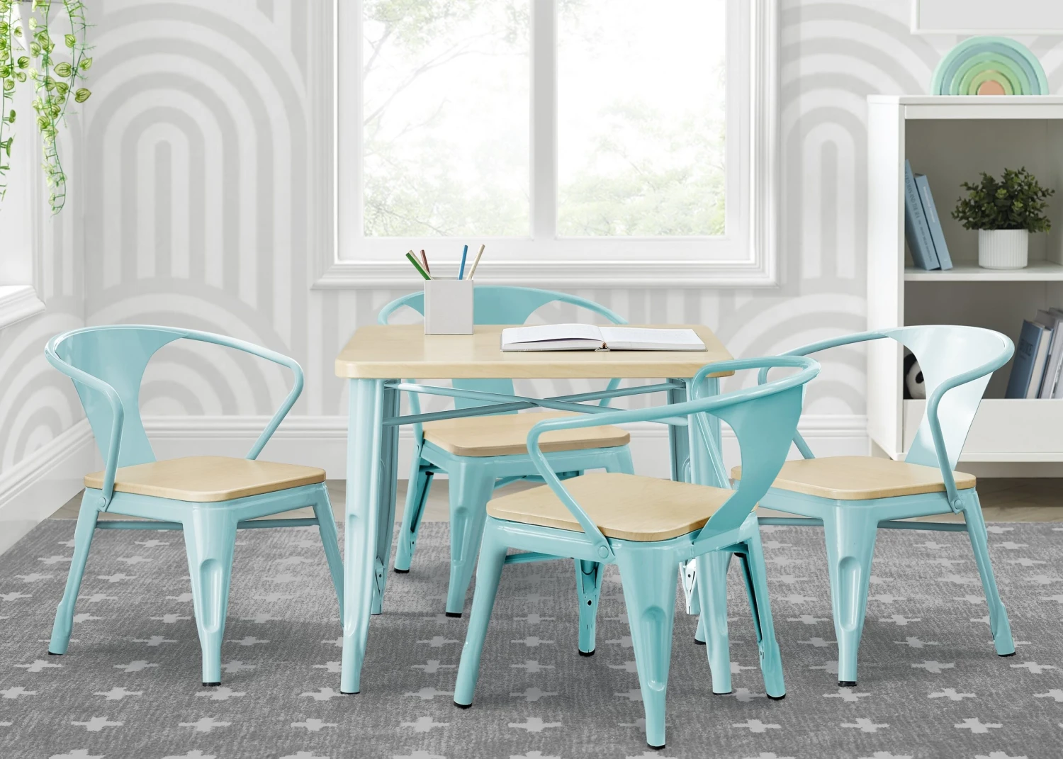 Delta Children Bistro Table And 4 Chair Set 6 Delta Children Bistro Table And 4 Chair Set - Image 6