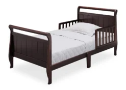 Delta Children Wood Sleigh Toddler Bed 22 Delta Children Wood Sleigh Toddler Bed -Delta Children Sales Store 7183 207 Sleigh Toddler Bed Dark Chocolate Silo 02 scaled