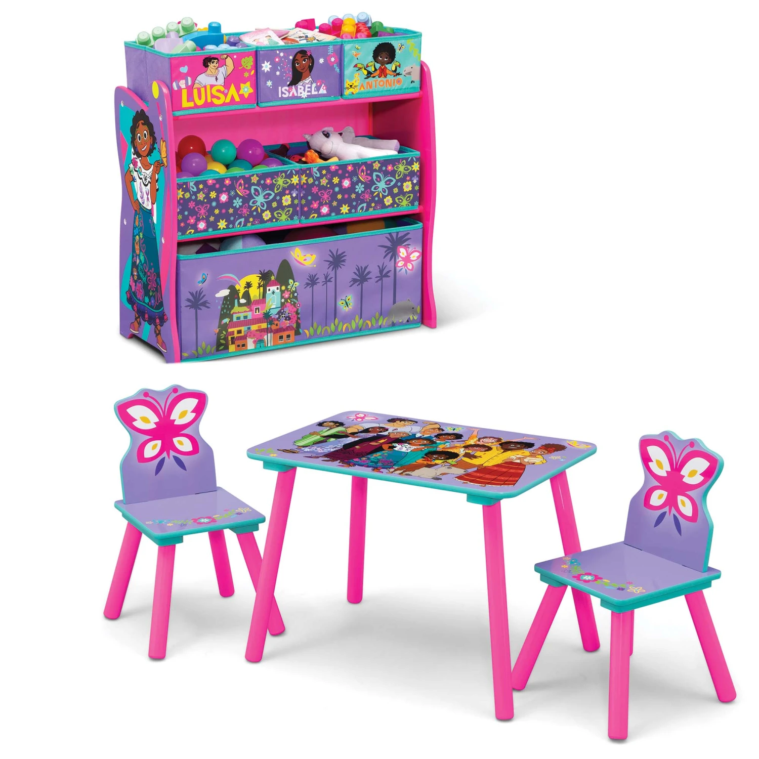Delta Children Disney Encanto 4-Piece Toddler Playroom Set 2 Delta Children Disney Encanto 4-Piece Toddler Playroom Set - Image 2