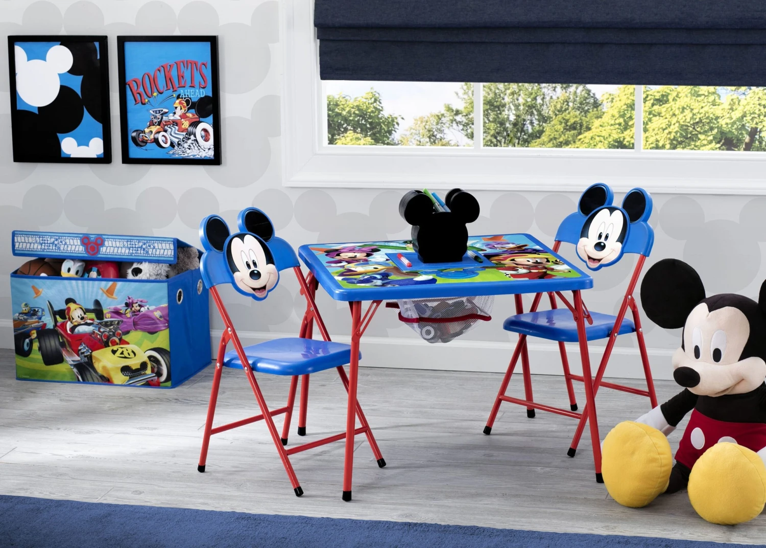 Delta Children Mickey Mouse 4-Piece Kids Furniture Set 1 Delta Children Mickey Mouse 4-Piece Kids Furniture Set