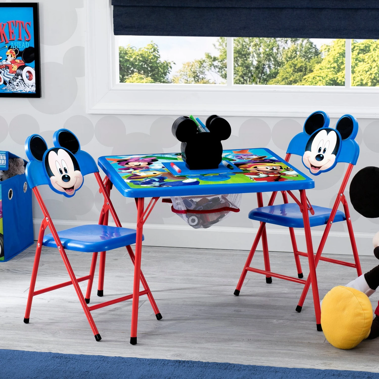 Delta Children Mickey Mouse 4-Piece Kids Furniture Set 5 Delta Children Mickey Mouse 4-Piece Kids Furniture Set - Image 5