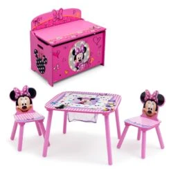 Delta Children Minnie Mouse 4-Piece Playroom Set
