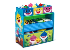 Delta Children Baby Shark 5-Piece Toddler Bedroom Set - Includes Toddler Bed, Table With 2 Chairs And 6 Bin Design And Store Toy Organizer 6 Delta Children Baby Shark 5-Piece Toddler Bedroom Set - Includes Toddler Bed, Table With 2 Chairs And 6 Bin Design And Store Toy Organizer -Delta Children Sales Store 99730SH 1127 bundle baby shark silo 11 scaled