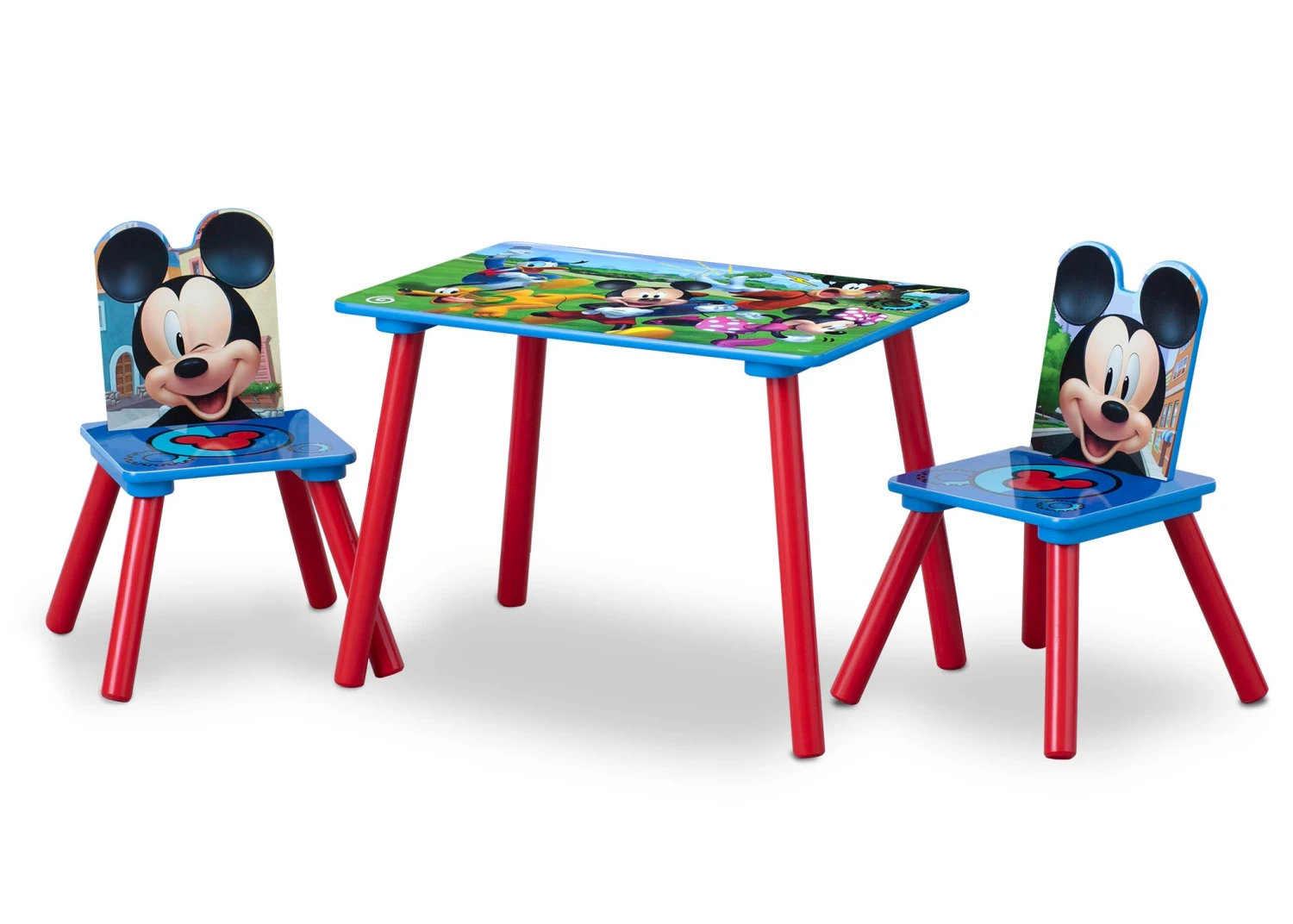 Delta Children Disney Mickey Mouse 5-Piece Toddler Bedroom Set - Includes Toddler Sleep And Play Bed, Table With 2 Chairs And 6 Bin Design And Store Toy Organizer 3 Delta Children Disney Mickey Mouse 5-Piece Toddler Bedroom Set - Includes Toddler Sleep And Play Bed, Table With 2 Chairs And 6 Bin Design And Store Toy Organizer - Image 3