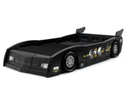 Delta Children Grand Prix Race Car Toddler-to-Twin Bed 24 Delta Children Grand Prix Race Car Toddler-to-Twin Bed -Delta Children Sales Store BB81324GN grand prix black twin left hi res scaled