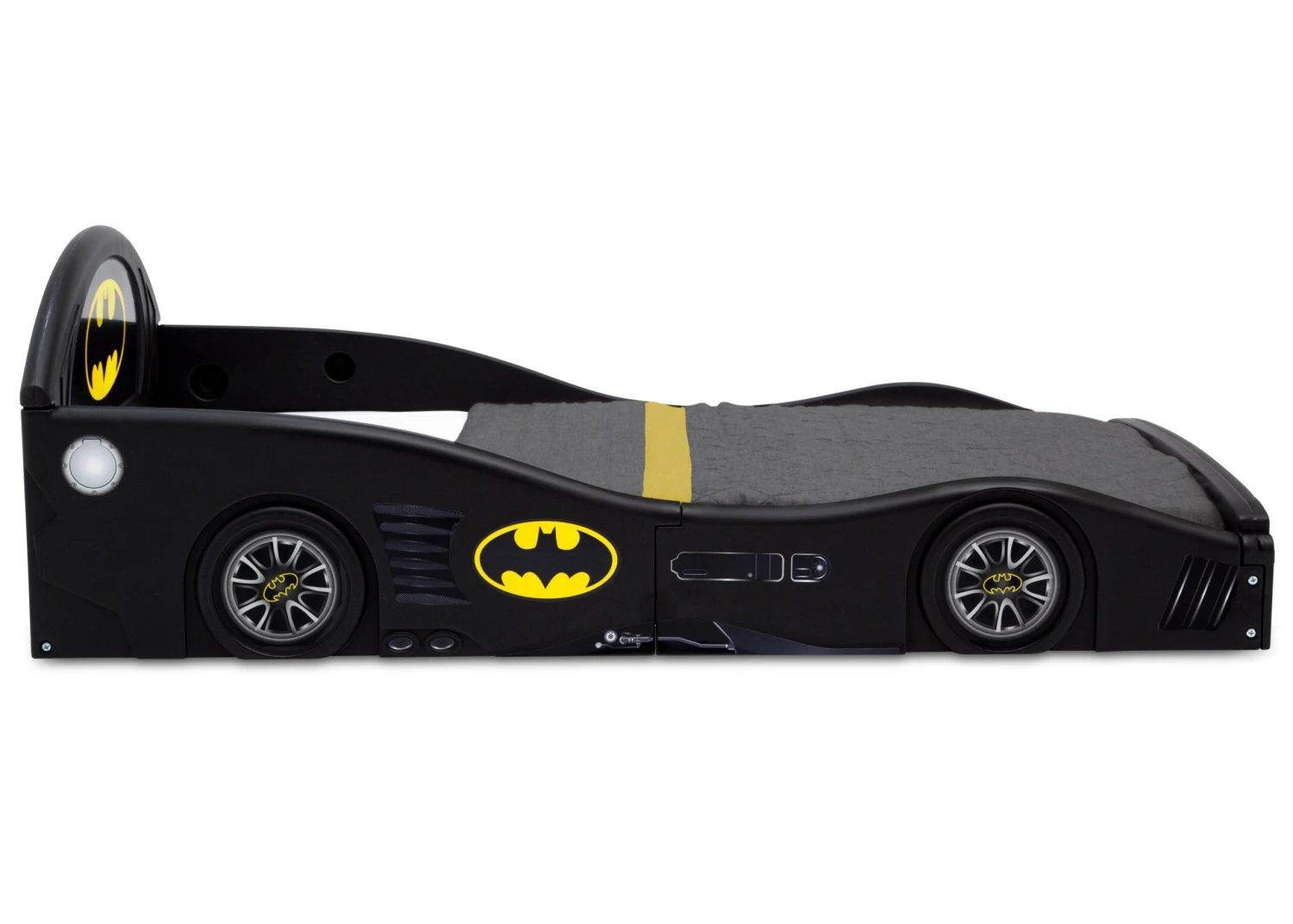 Delta Children Batman Batmobile Plastic Sleep And Play Toddler Bed 4 Delta Children Batman Batmobile Plastic Sleep And Play Toddler Bed - Image 4