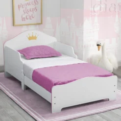 Delta Children Princess Crown Wood Toddler Bed 9 Delta Children Princess Crown Wood Toddler Bed -Delta Children Sales Store BB81404GN crop squarejpg scaled
