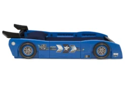 Delta Children Grand Prix Race Car Toddler-to-Twin Bed 35 Delta Children Grand Prix Race Car Toddler-to-Twin Bed -Delta Children Sales Store BB81424GN blue convertible bed twin conversion right side hi res scaled