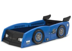 Delta Children Grand Prix Race Car Toddler-to-Twin Bed 38 Delta Children Grand Prix Race Car Toddler-to-Twin Bed -Delta Children Sales Store BB81424GN grand prix blue toddler left hi res scaled