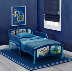 Disney / Pixar Toy Story 4 Plastic Toddler Bed 11 Disney / Pixar Toy Story 4 Plastic Toddler Bed -Delta Children Sales Store BB81436TY toy story toddler bed hangtag