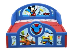 Delta Children Mickey Mouse Plastic Sleep And Play Toddler Bed 10 Delta Children Mickey Mouse Plastic Sleep And Play Toddler Bed -Delta Children Sales Store BB81443MM Mickey Plastic Floor Bed generic bedding footboard hi res WM scaled