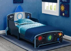 Delta Children Space Adventures Rocket Ship Wood Toddler Bed