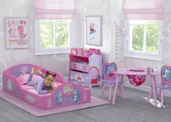 Delta Children Peppa Pig 6 Bin Design And Store Toy Organizer 9 Delta Children Peppa Pig 6 Bin Design And Store Toy Organizer -Delta Children Sales Store BB81454PG peppa pig roomshot hi res scaled