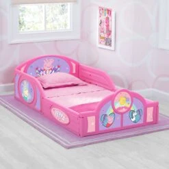 Delta Children Peppa Pig Plastic Sleep And Play Toddler Bed