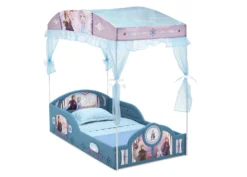 Disney Frozen II Plastic Sleep And Play Toddler Bed With Canopy By Delta Children 8 Disney Frozen II Plastic Sleep And Play Toddler Bed With Canopy By Delta Children -Delta Children Sales Store BB81462FZ frozen2 canopy right hi res scaled