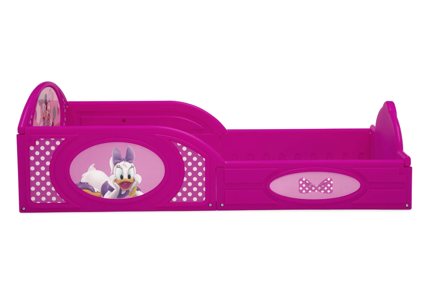 Delta Children Minnie Mouse Plastic Sleep And Play Toddler Bed 3 Delta Children Minnie Mouse Plastic Sleep And Play Toddler Bed - Image 3