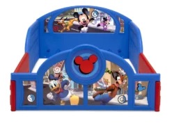 Delta Children Mickey Mouse Plastic Sleep And Play Toddler Bed 10 Delta Children Mickey Mouse Plastic Sleep And Play Toddler Bed -Delta Children Sales Store BB81491MM mickey plastic bed front no mattress hi res scaled