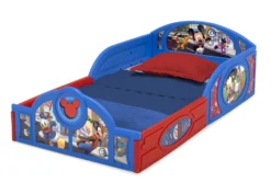 Delta Children Mickey Mouse Plastic Sleep And Play Toddler Bed 11 Delta Children Mickey Mouse Plastic Sleep And Play Toddler Bed -Delta Children Sales Store BB81491MM mickey plastic bed left pillow hi res scaled