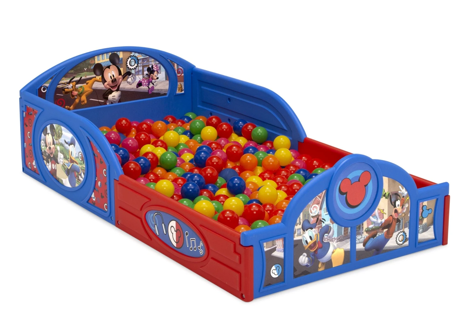 Delta Children Mickey Mouse Plastic Sleep And Play Toddler Bed 5 Delta Children Mickey Mouse Plastic Sleep And Play Toddler Bed - Image 5