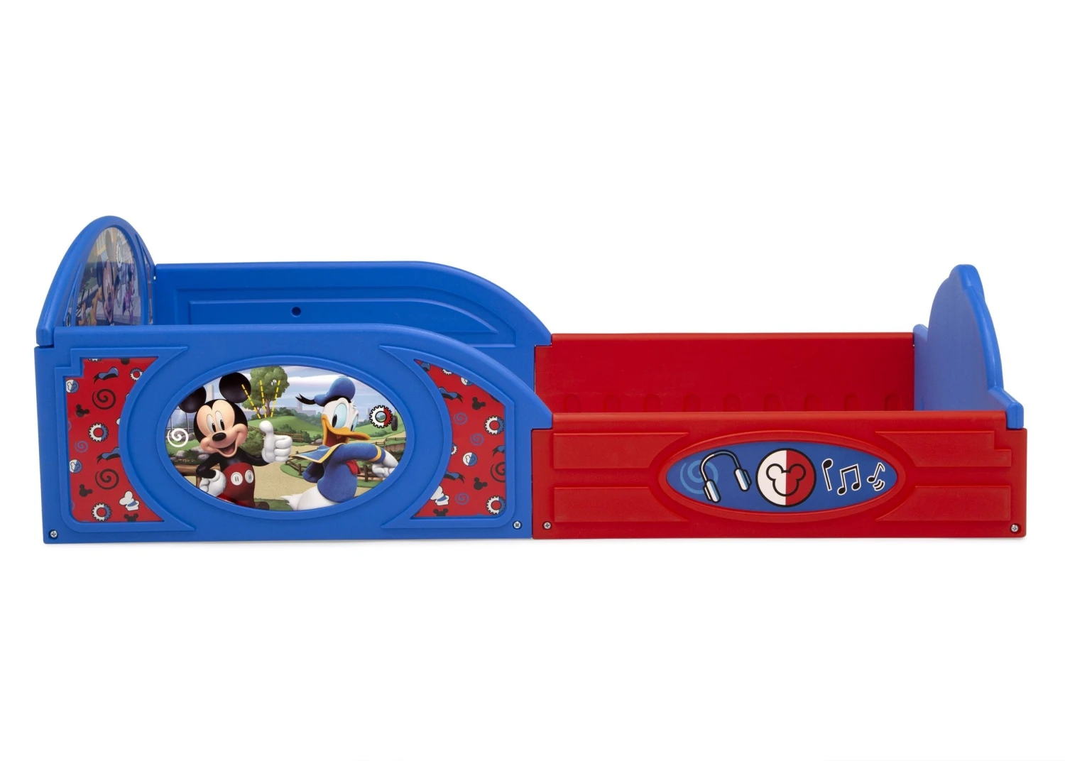 Delta Children Mickey Mouse Plastic Sleep And Play Toddler Bed 6 Delta Children Mickey Mouse Plastic Sleep And Play Toddler Bed - Image 6