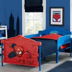 Delta Children Spider-Man Plastic 3D Twin Bed