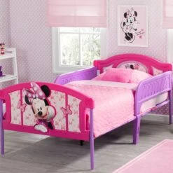 Delta Children Minnie Mouse Plastic 3D Twin Bed
