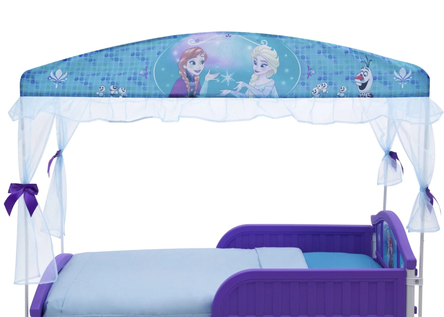 Delta Children Frozen Toddler Canopy Bed 5 Delta Children Frozen Toddler Canopy Bed - Image 5
