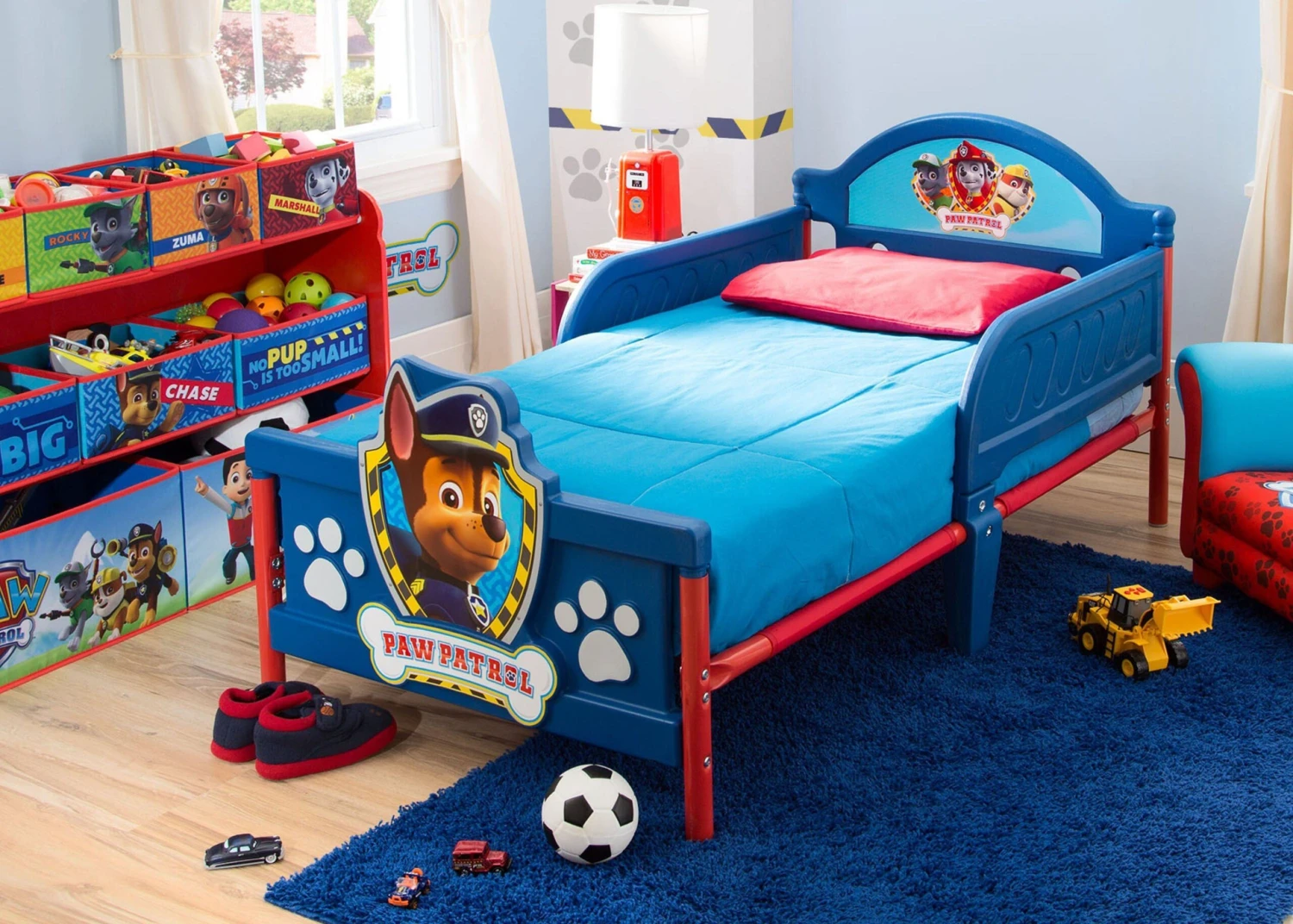 Delta Children PAW Patrol Plastic 3D Toddler Bed 1 Delta Children PAW Patrol Plastic 3D Toddler Bed
