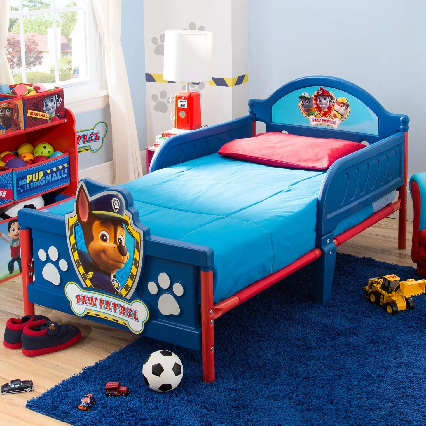 Delta Children PAW Patrol Plastic 3D Toddler Bed 5 Delta Children PAW Patrol Plastic 3D Toddler Bed - Image 5