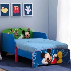 Delta Children Mickey Mouse Wood Toddler Bed 9 Delta Children Mickey Mouse Wood Toddler Bed -Delta Children Sales Store BB86985MM crop square